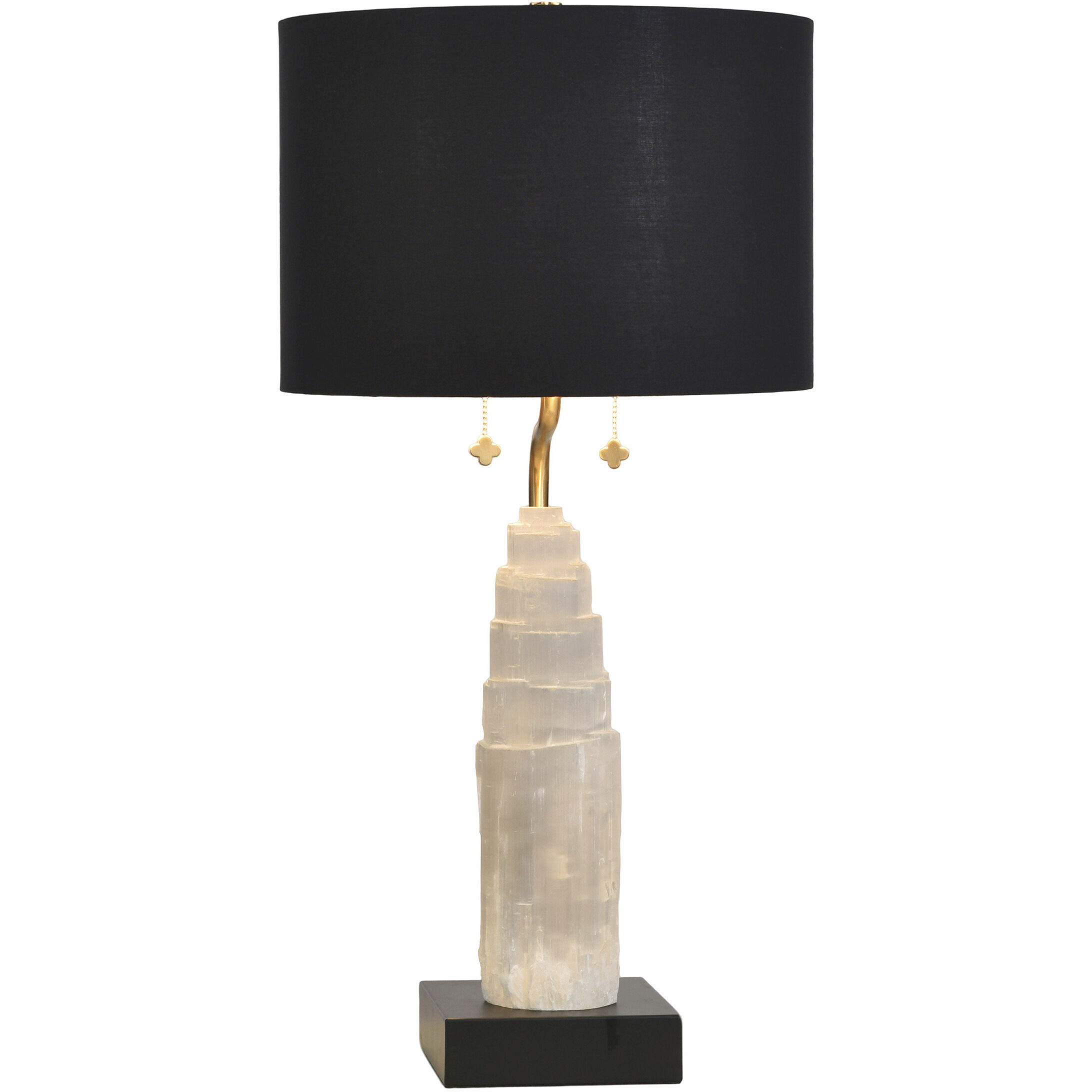 Jasper 32 inch 60 watt Black and White Table Lamp Portable Light in Black/White