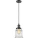 Franklin Restoration Canton 1 Light 6 inch Oil Rubbed Bronze Mini Pendant Ceiling Light in Incandescent, Seedy, Franklin Restoration
