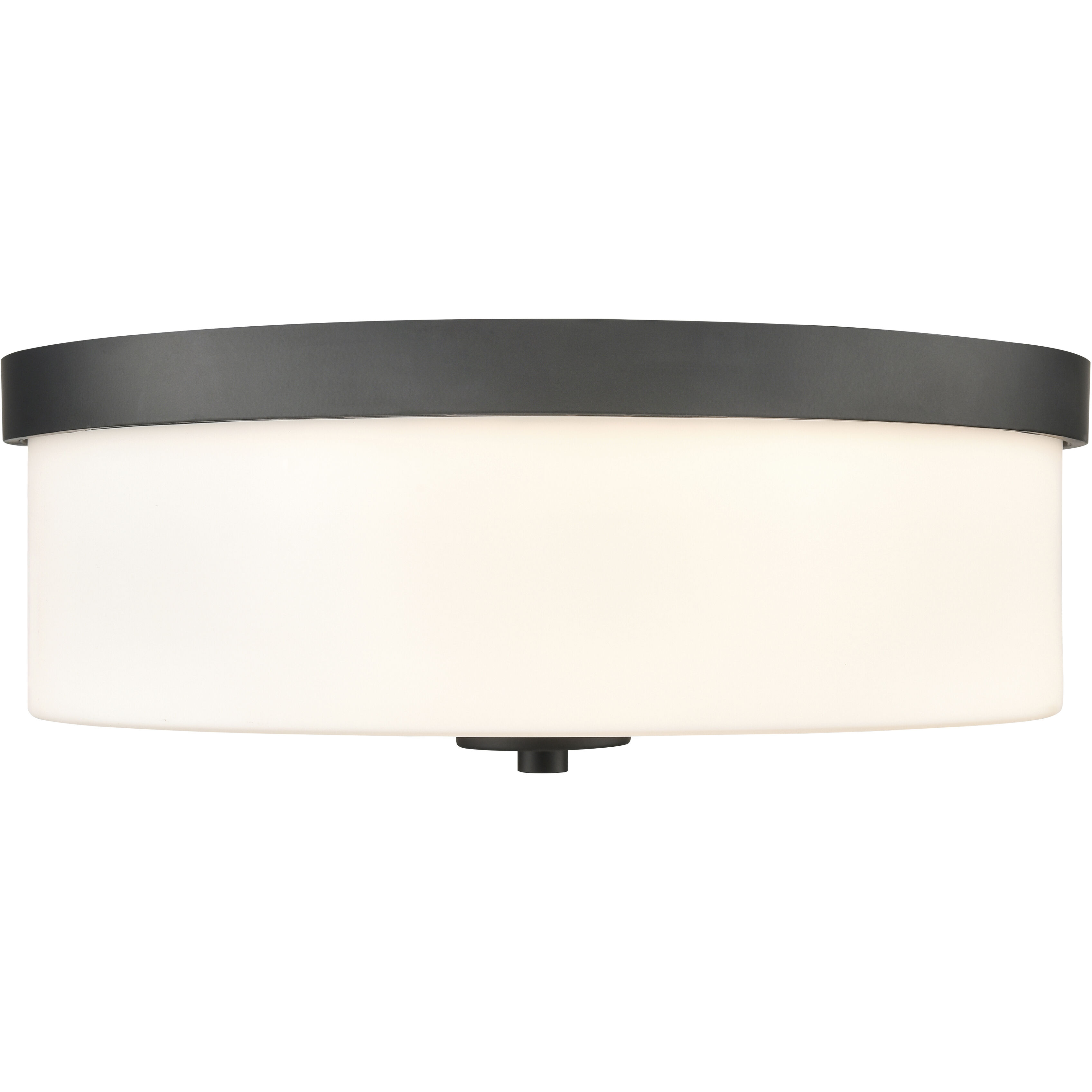 Laphia 2 Light 13.25 inch Matte Black Flush Mount Ceiling Light