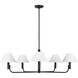 Sean Lavin Colfax 5 Light 40.5 inch Aged Iron Chandelier Ceiling Light