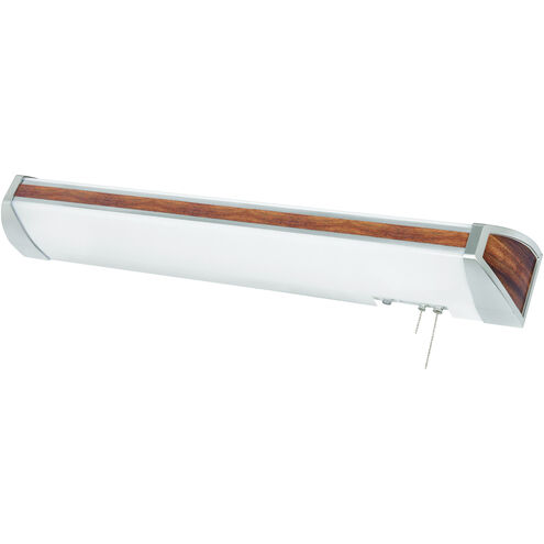 Ideal LED Mahogany Wall Light