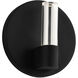 Sean Lavin Silas 4.5 inch Midnight Black ADA Sconce Wall Light
