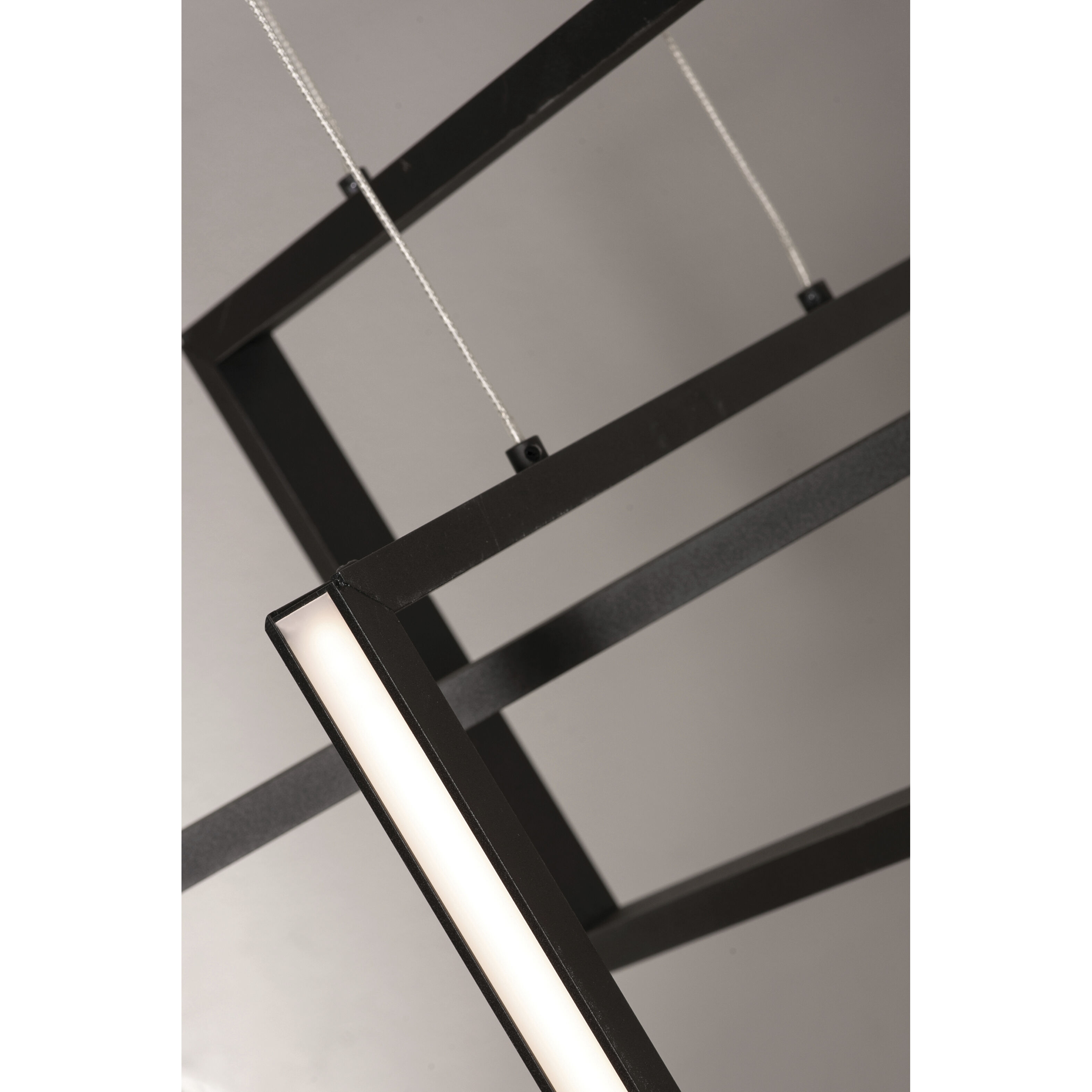 Cole LED 39 inch Black Linear Pendant Ceiling Light