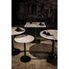 Cobus 30 X 30 inch Matte Black Side Table