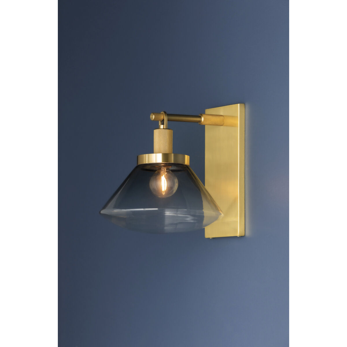Mendon 1 Light 8.5 inch Aged Brass Wall Sconce Wall Light