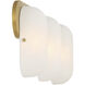 Heathcote 3 Light 24 inch Legacy Brass Vanity Light Wall Light