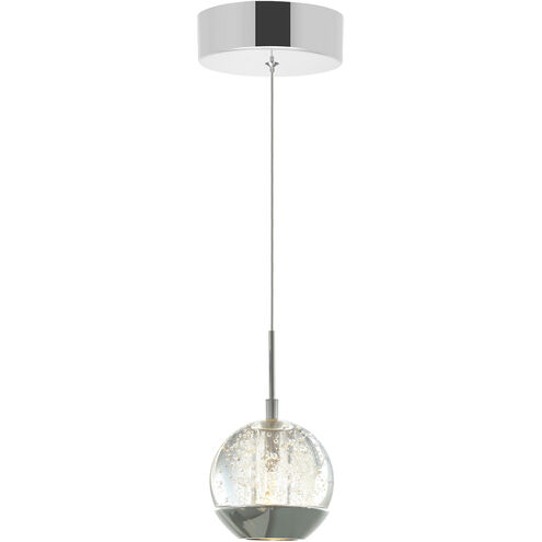 Perrier LED 5 inch Chrome Down Mini Pendant Ceiling Light