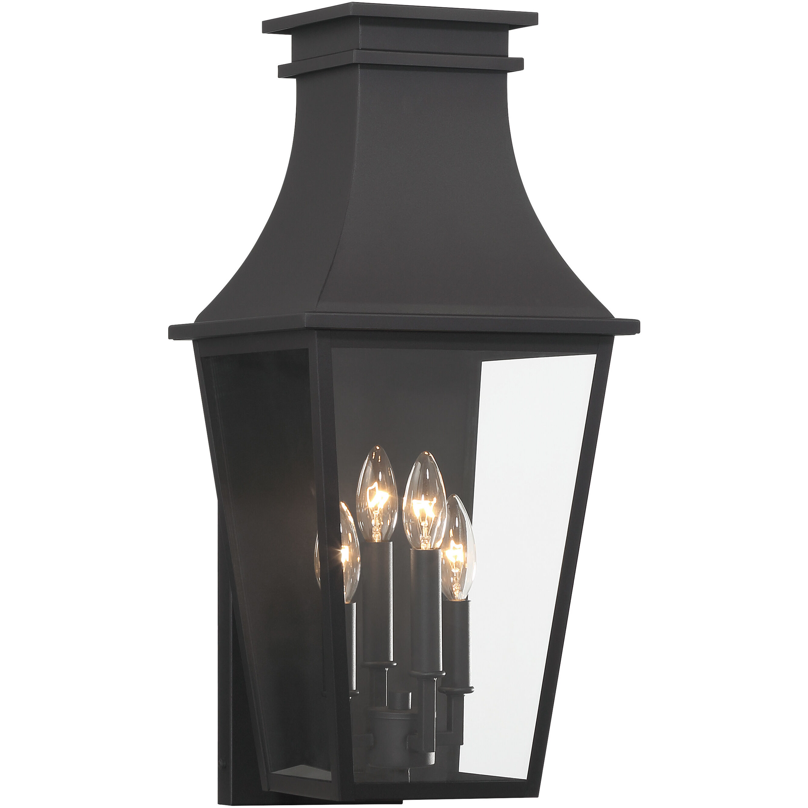 Gloucester 4 Light 22 inch Sand Coal Outdoor Wall Mount, The Great Outdoors