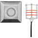 Inground Recessed Light 12 4 watt Stainless Steel Path Indicator Light in 3000K Warm White LED, WAC Landscape