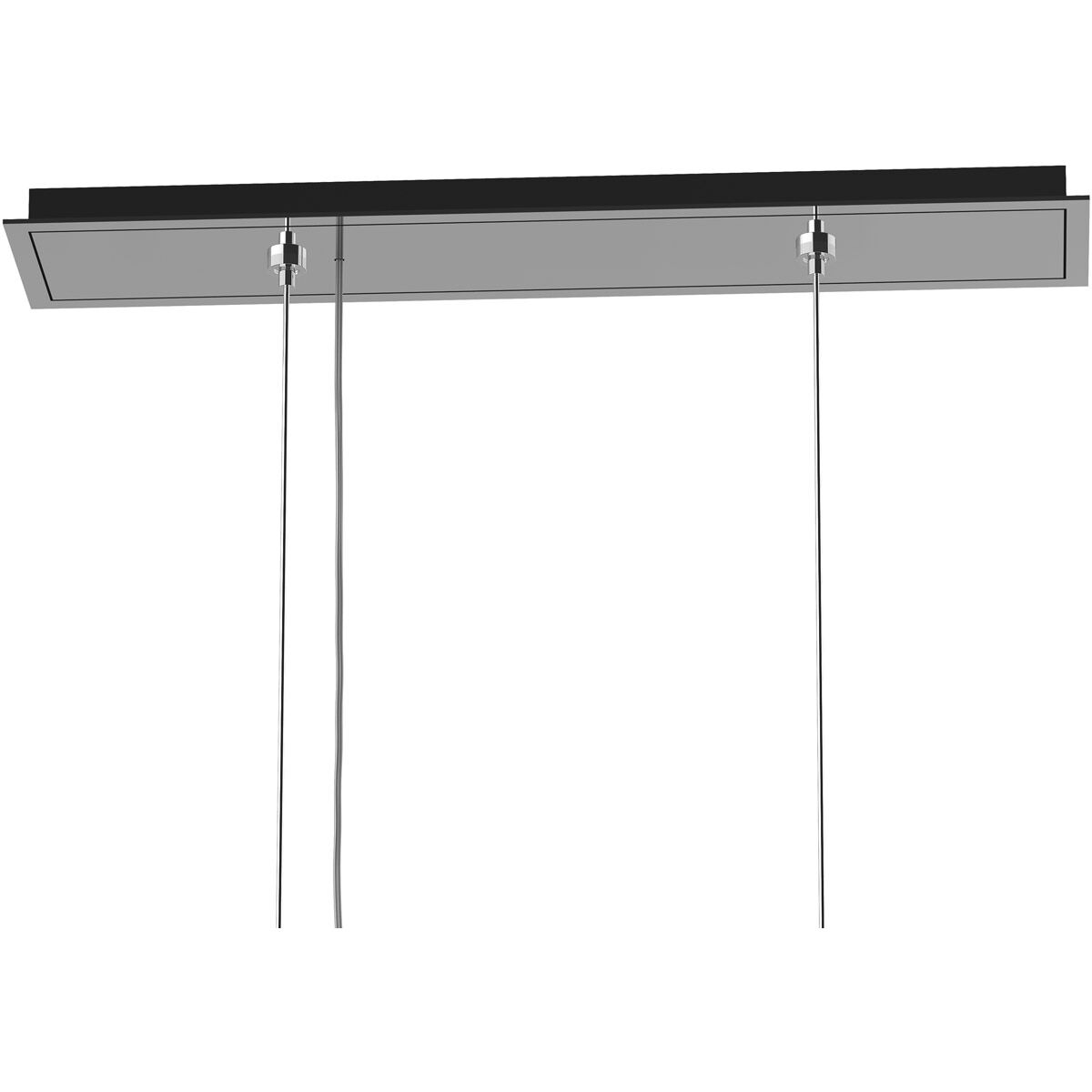Refrax 13 Light 32 inch Stainless Steel Linear Pendant Ceiling Light in Swarovski