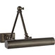 Chapman & Myers Cabinet Maker 13.25 inch 8 watt Bronze Double Library Light Wall Light