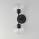 Knox 2 Light 17 inch Black Wall Sconce Wall Light