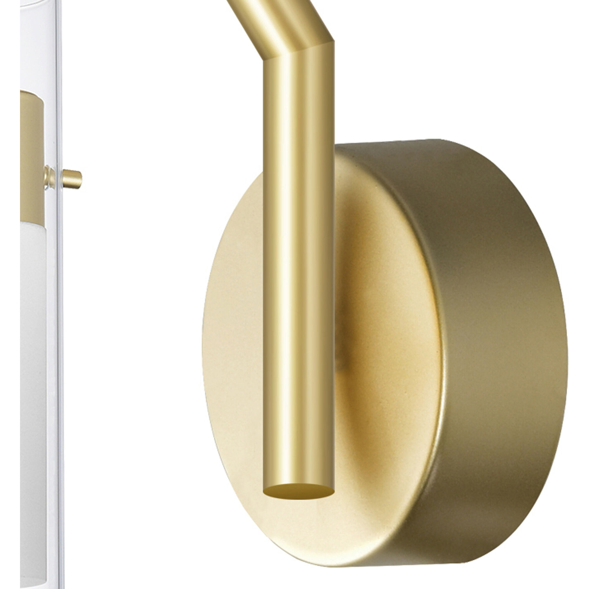Olinda LED 5 inch Satin Gold Wall Light