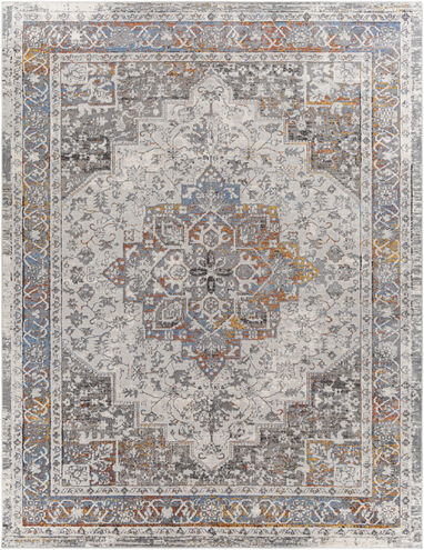 Lustro 120 X 94 inch Blue Rug in 8 x 10, Rectangle