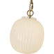 Alora Mood Cherise 3 Light 6.75 inch Brushed Gold Multi Pendant Ceiling Light