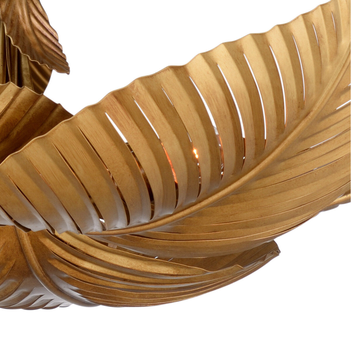 Wildwood 6 Light 32 inch Antique Gold Chandelier Ceiling Light