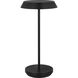 Sean Lavin Tepa 13.1 inch 2.2 watt Black Outdoor Rechargeable Table Lamp