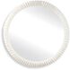 Akiko 35.5 X 35.5 inch Matte White Mirror