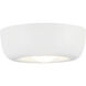 Hayden LED 6 inch Antique White Flush Mount Ceiling Light