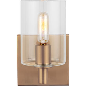 Fullton 1 Light 4.75 inch Satin Brass Bath Vanity Wall Light