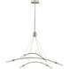 Kylo LED LED 40 inch Brushed Nickel Chandelier Ceiling Light, Progress LED