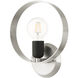 Modesto 1 Light 9 inch Brushed Nickel ADA ADA Single Sconce Wall Light