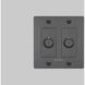 2G 100-120 Smoked Bronze Dimmer Switch, LED