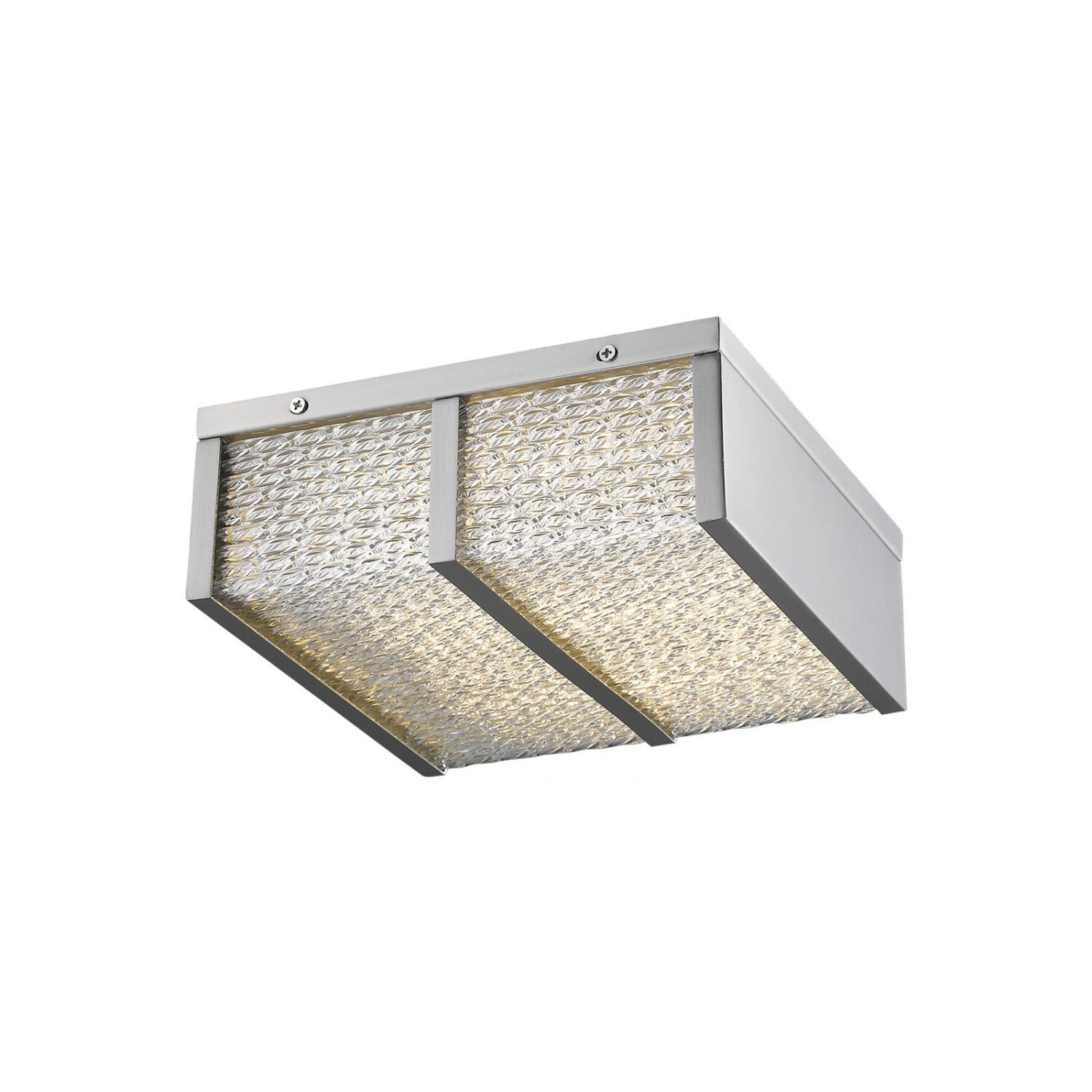 Cermack St. LED 12 inch Brushed Nickel Flush Mount Ceiling Light