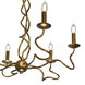Rizo 6 Light 28 inch Oil Rubbed Bronze Chandelier Ceiling Light