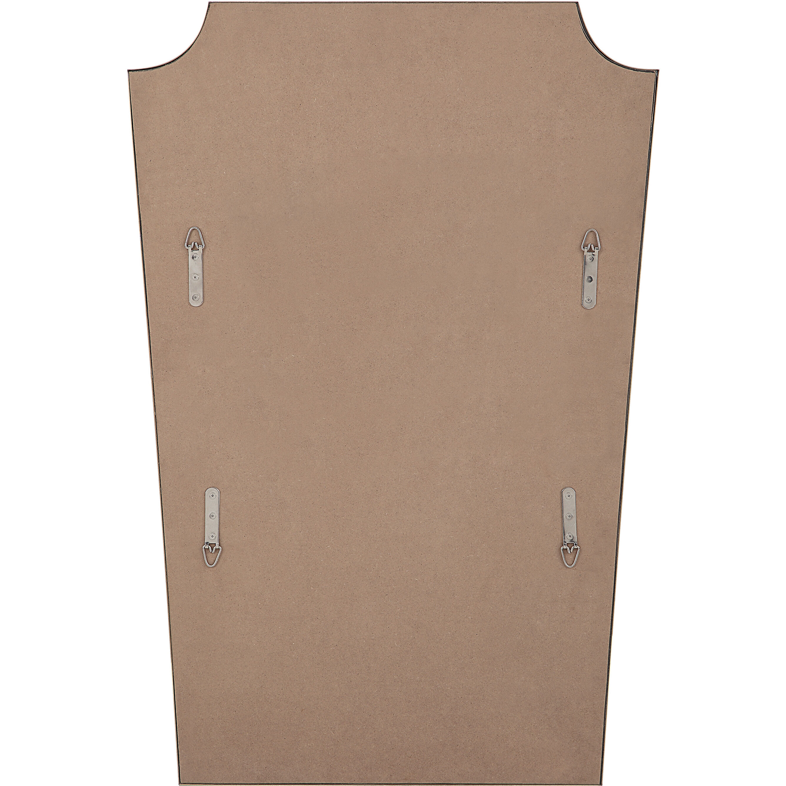 Brigid 36 X 24 inch Burnished Brass Wall Mirror