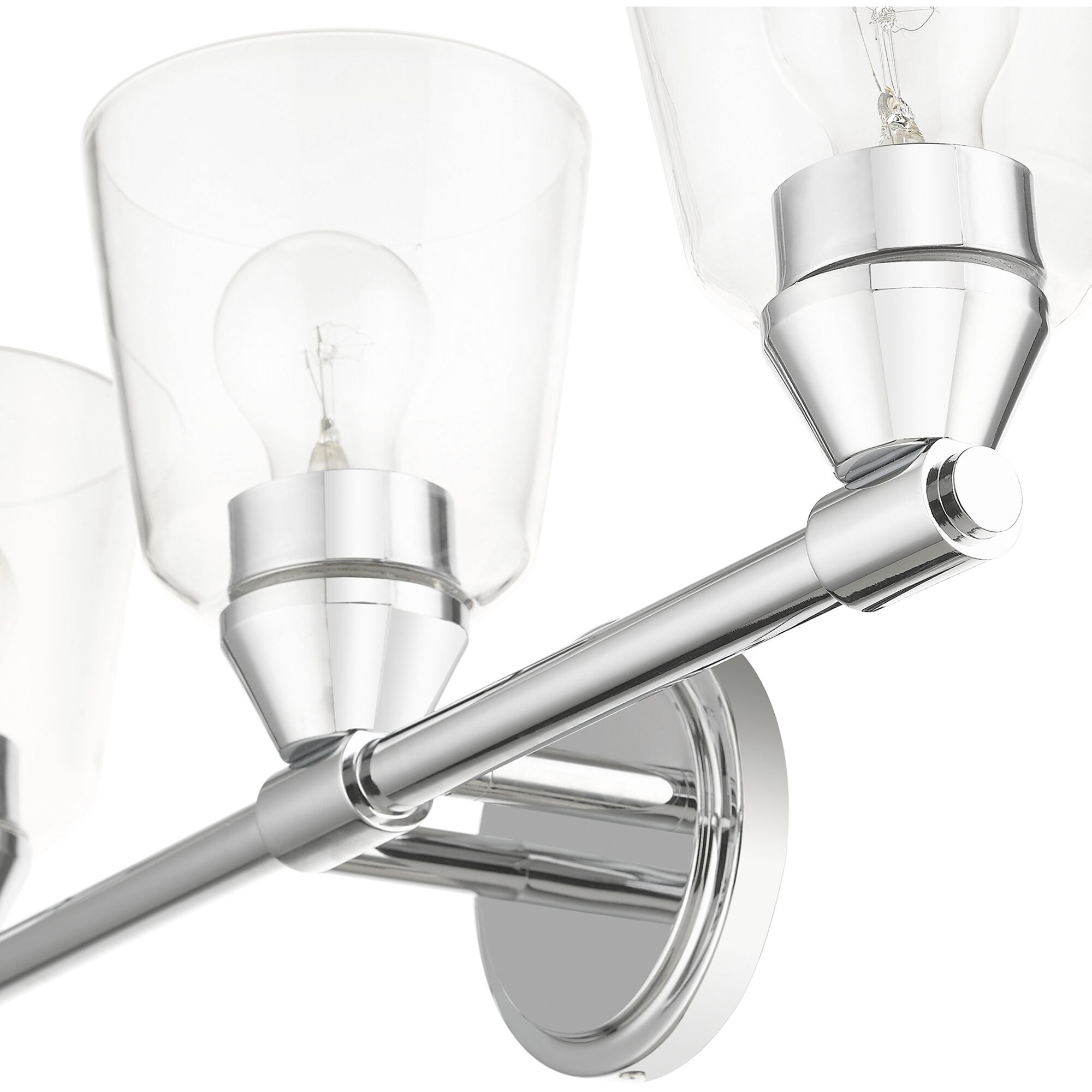 Catania 3 Light 23 inch Polished Chrome Vanity Sconce Wall Light