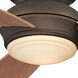 Traditional Concept 52 inch Oil Rubbed Bronze with Medium Maple Blades Outdoor Ceiling Fan