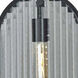 Landon 1 Light 8.75 inch Black Pendant Ceiling Light