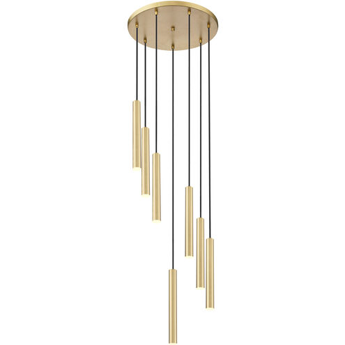 Forest LED 18 inch Modern Gold Chandelier Ceiling Light
