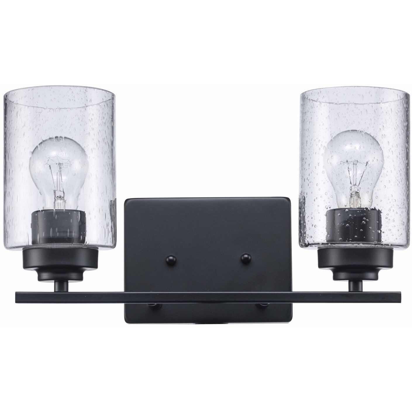 Mod Pod 2 Light 14 inch Black Vanity Light Wall Light