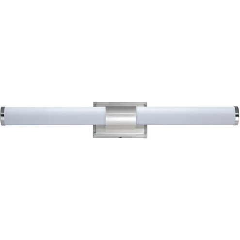 Optic LED 30 inch Satin Nickel Bath Vanity Wall Light