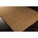 Reeds Burnt Orange / Tan Handmade Rug