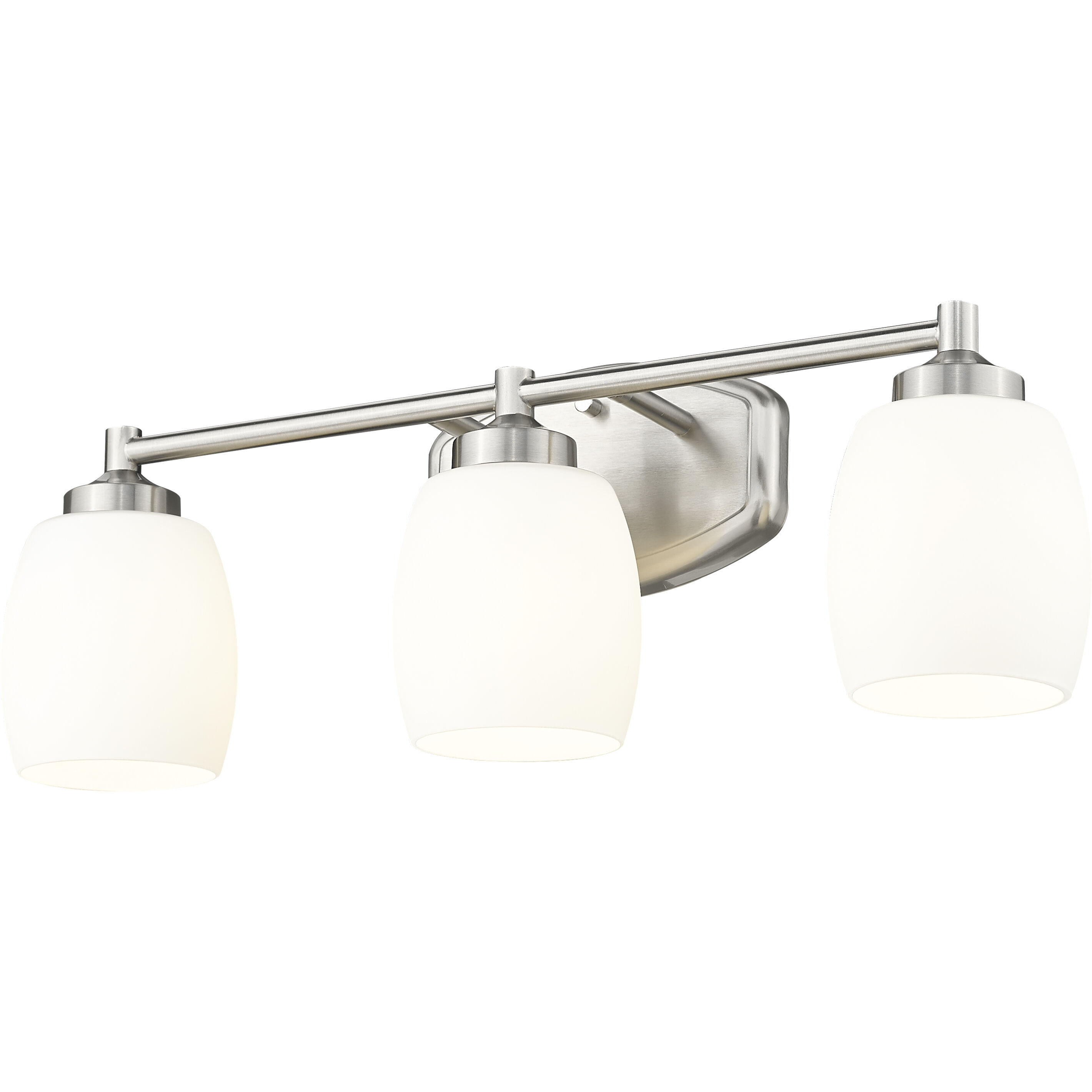 Kendrick 3 Light 23 inch Brushed Nickel Bath Vanity Light Wall Light