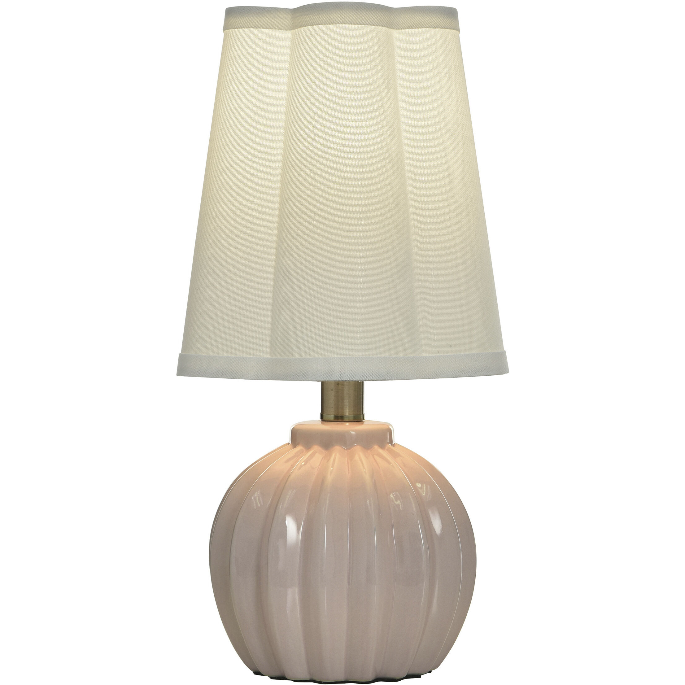 Ophelia 12.5 inch 25 watt Pink Peony Table Lamp Portable Light