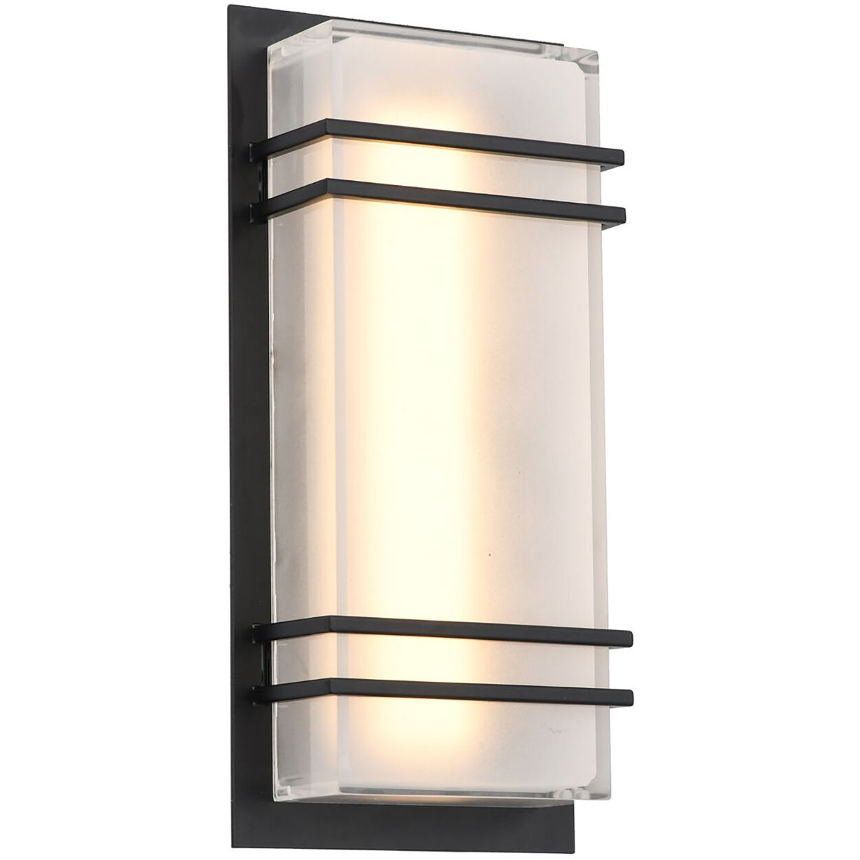 Sausalito LED 11.81 inch Black Outdoor Wall Light