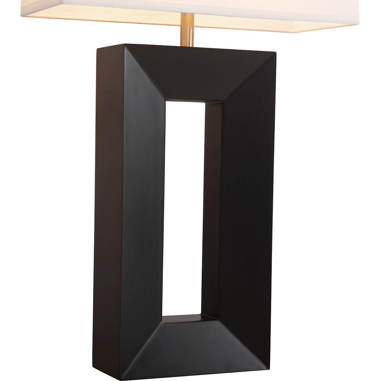 Julie 30 inch 23.00 watt Ebony and Weathered Brass Standing Table Lamp Portable Light