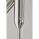 Vega 68 inch 24.00 watt Brushed Steel Torchiere Portable Light