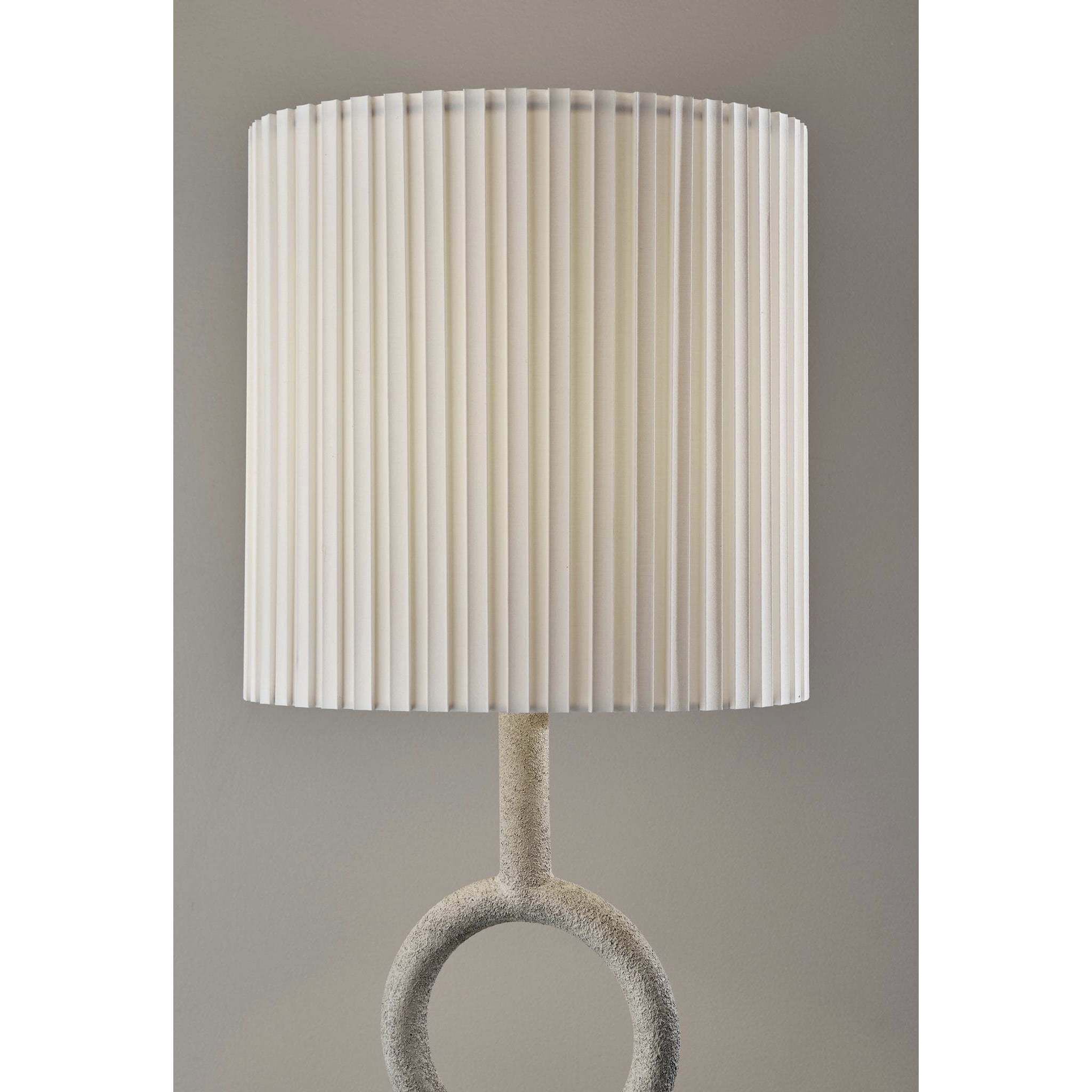 Elizabeth 62.5 inch 150.00 watt Painted Stone Texture Floor Lamp Portable Light