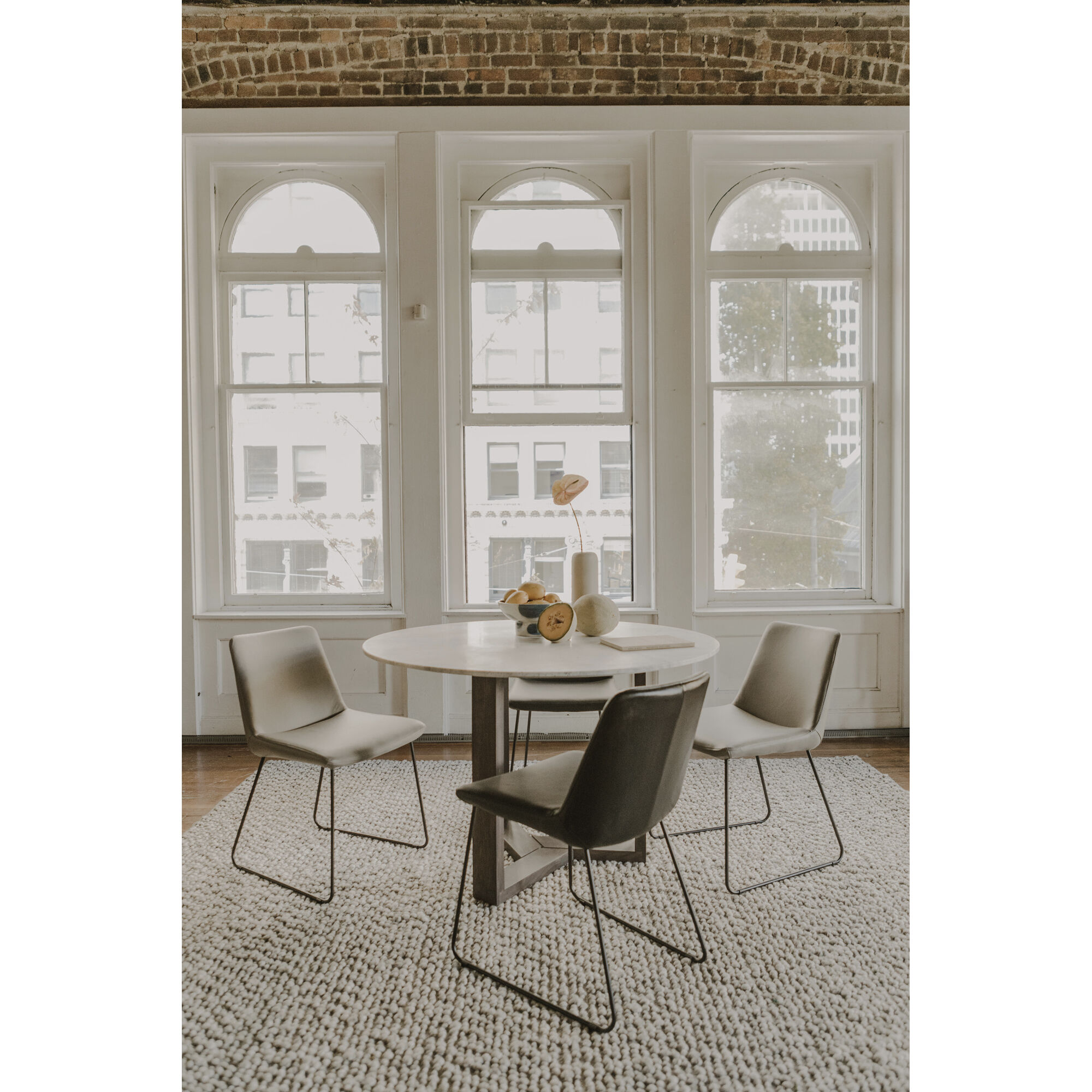 Villa Grey Dining Chair, Set of 2