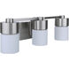 Neighborhood District 3 Light 22.25 inch Bathroom Vanity Light