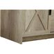 Austin 54 X 34 inch Natural Oak Bathroom Vanity Cabinet