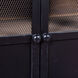 Henley 60 inch Black-Natural Wood Credenza