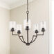 Carter 5 Light 26 inch Bronze Chandelier Ceiling Light
