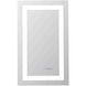 Riven 30 X 18 inch White LED Mirror