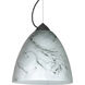 Vila LED Black Cord Pendant Ceiling Light